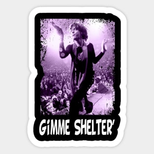 Altamont's Rock Chronicles Gimme Tribute Tee Sticker